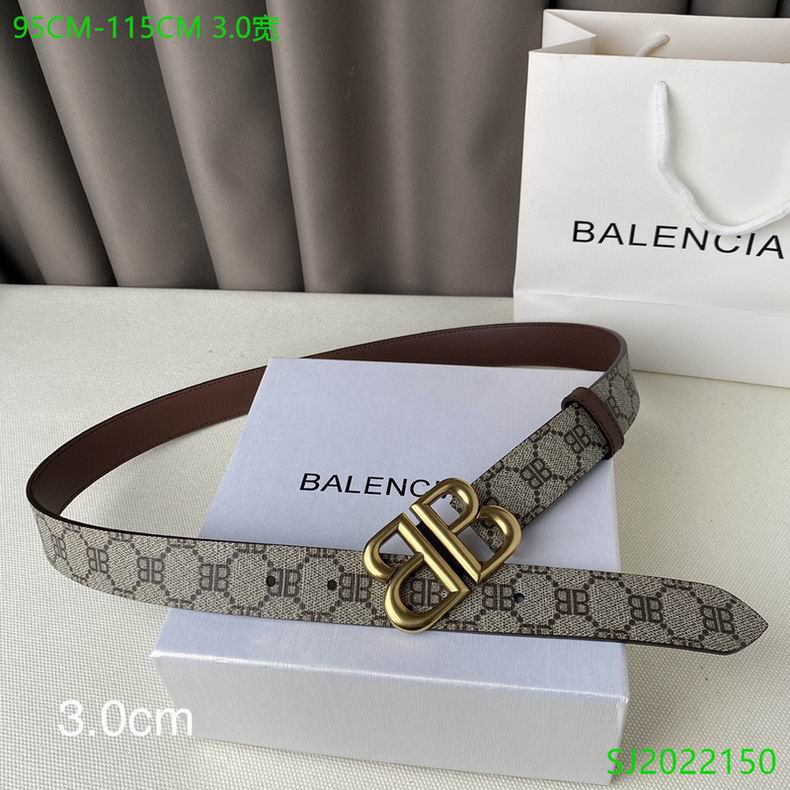 Balenciaga Belt 30mmX95-115cm 7D (3)